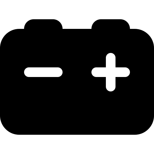 Car Battery (Solid) Free Open-Source SVG Icon (Font Awesome Solid)