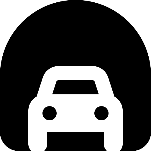 Car Tunnel (Solid) Free Open-Source SVG Icon (Font Awesome Solid)