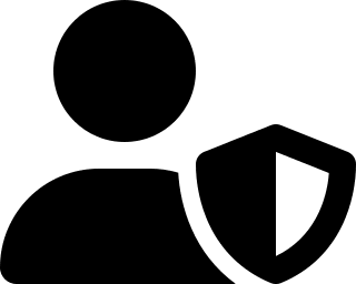 User Shield Protection (Solid) Free Open-Source SVG Icon (Font Awesome Solid)