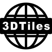 3D Tiles Web Format Free Open-Source SVG Icon