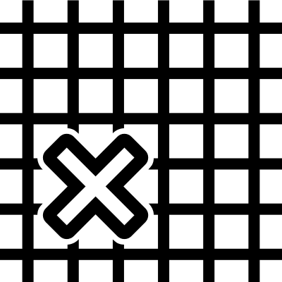 Coordinate Grid (Font-GIS) Free Open-Source SVG Icon (Font-GIS)