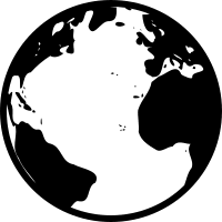 Earth Globe Representation Free Open-Source SVG Icon