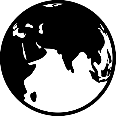 Asia Map of Earth Free Open-Source SVG Icon (Font-GIS)