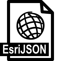 Esri JSON File Format Free Open-Source SVG Icon