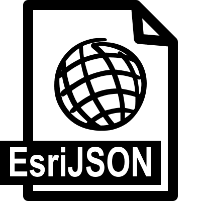 Esri JSON File Format Free Open-Source SVG Icon (Font-GIS)