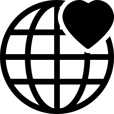 Favorite Globe Free Open-Source SVG Icon (Font-GIS)