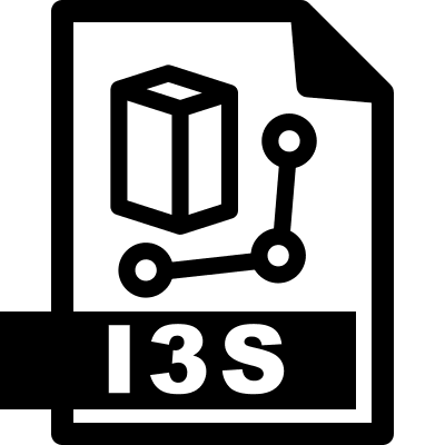 I3S File Format Free Open-Source SVG Icon (Font-GIS)