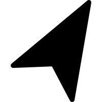 Location Arrow Marker Free Open-Source SVG Icon