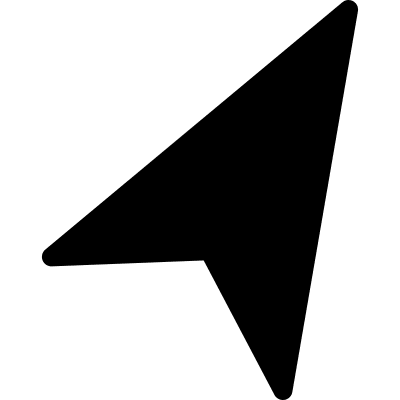 Location Arrow Marker Free Open-Source SVG Icon (Font-GIS)