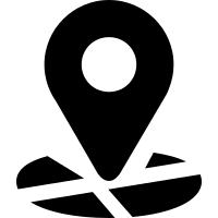 Point of Interest Map (Font-GIS) Free Open-Source SVG Icon