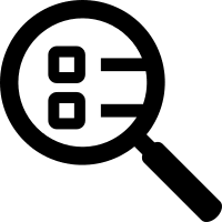 Property Search (Font-GIS) Free Open-Source SVG Icon