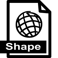 Shape File Format Free Open-Source SVG Icon