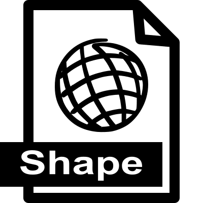 Shape File Format Free Open-Source SVG Icon (Font-GIS)