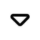 Downward Caret Indicator Free Open-Source SVG Icon