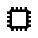 Central Processing Unit (CPU) Free Open-Source SVG Icon