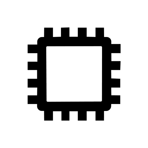 Central Processing Unit (CPU) Free Open-Source SVG Icon (FontAudio)