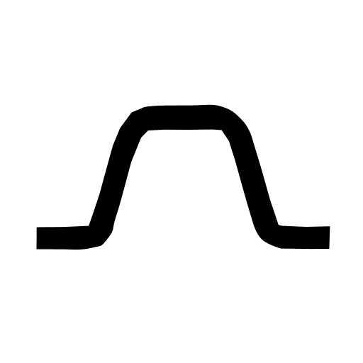 Hardclip Audio Effect Free Open-Source SVG Icon (FontAudio)