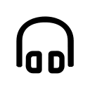 Headphones (FontAudio) Free Open-Source SVG Icon