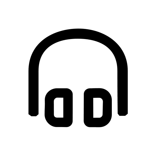 Headphones (FontAudio) Free Open-Source SVG Icon (FontAudio)