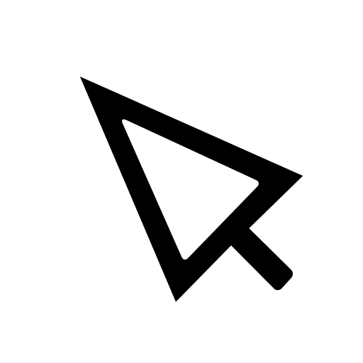 Pointer Cursor Free Open-Source SVG Icon (FontAudio)