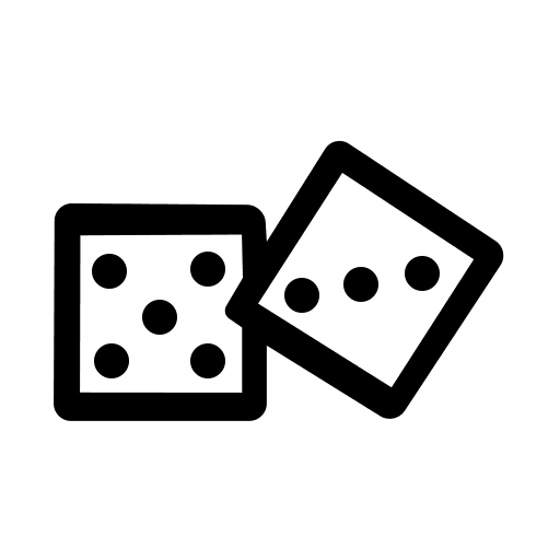 Random Dice Roll (FontAudio) Free Open-Source SVG Icon (FontAudio)