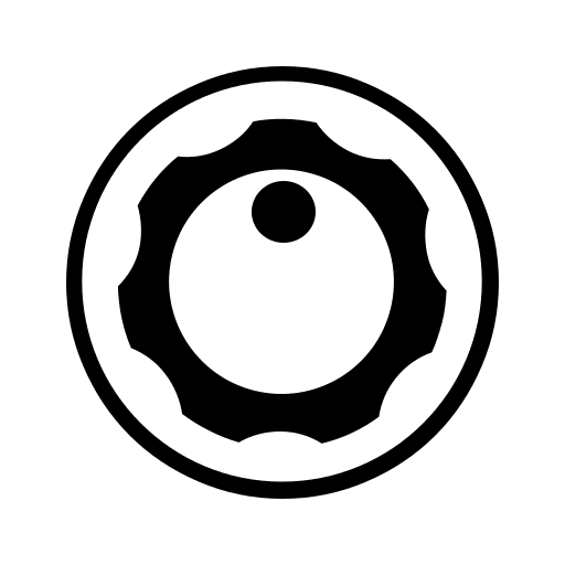 Round Slider Control (FontAudio) Free Open-Source SVG Icon (FontAudio)