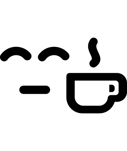 Emotional Coffee Drink Free Open-Source SVG Icon (Fontelico)