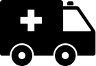 Ambulance Vehicle Free Open-Source SVG Icon