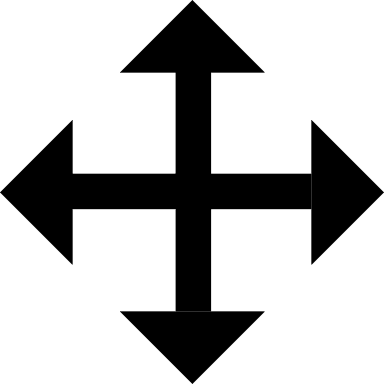 Move Arrow (Fontisto) Free Open-Source SVG Icon (Fontisto)