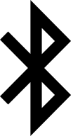 Bluetooth Symbol (Fontisto) Free Open-Source SVG Icon