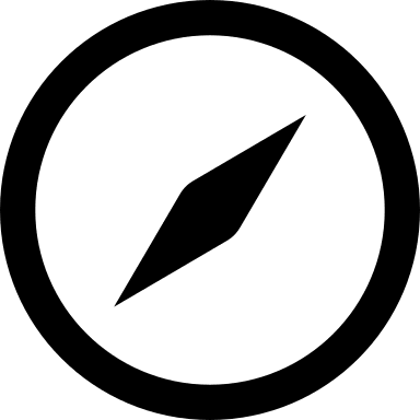 Compass Navigation Tool Free Open-Source SVG Icon (Fontisto)