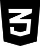 CSS3 Programming Language (Fontisto) Free Open-Source SVG Icon