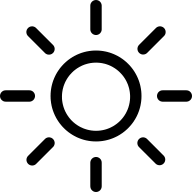 Sunny Day Weather (Fontisto) Free Open-Source SVG Icon (Fontisto)