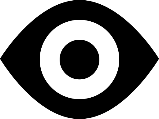 Eye Symbol Free Open-Source SVG Icon (Fontisto)