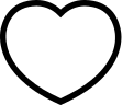 Alternative Heart Shape Free Open-Source SVG Icon