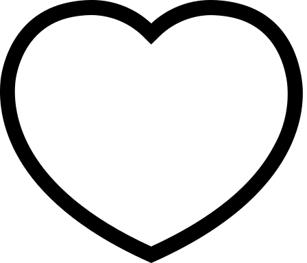 Alternative Heart Shape Free Open-Source SVG Icon (Fontisto)