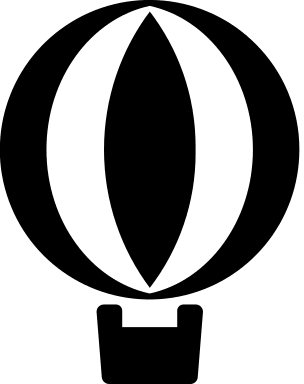 Hot Air Balloon Free Open-Source SVG Icon (Fontisto)