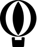 Hot Air Balloon Free Open-Source SVG Icon