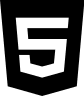 HTML5 Markup Language (Fontisto) Free Open-Source SVG Icon