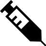 Injection Syringe (Fontisto) Free Open-Source SVG Icon