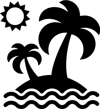 Island Landscape Free Open-Source SVG Icon (Fontisto)