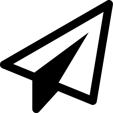 Paper Plane (Fontisto) Free Open-Source SVG Icon (Fontisto)