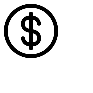 Dollar Currency Symbol Free Open-Source SVG Icon (FormKit Icons)