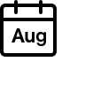 Month Calendar Free Open-Source SVG Icon