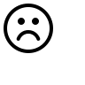 Sad Face Emotion Free Open-Source SVG Icon