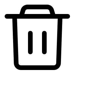 Trash Can (FormKit) Free Open-Source SVG Icon (FormKit Icons)