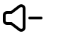 Volume Down Control Free Open-Source SVG Icon