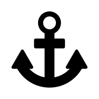 Anchor Symbol Free Open-Source SVG Icon