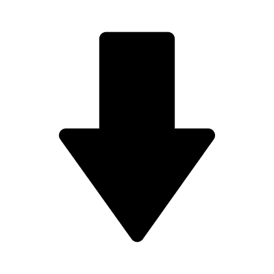 Downward Arrow (Foundation) Free Open-Source SVG Icon (Foundation)