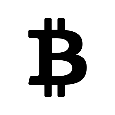 Bitcoin Cryptocurrency Free Open-Source SVG Icon (Foundation)